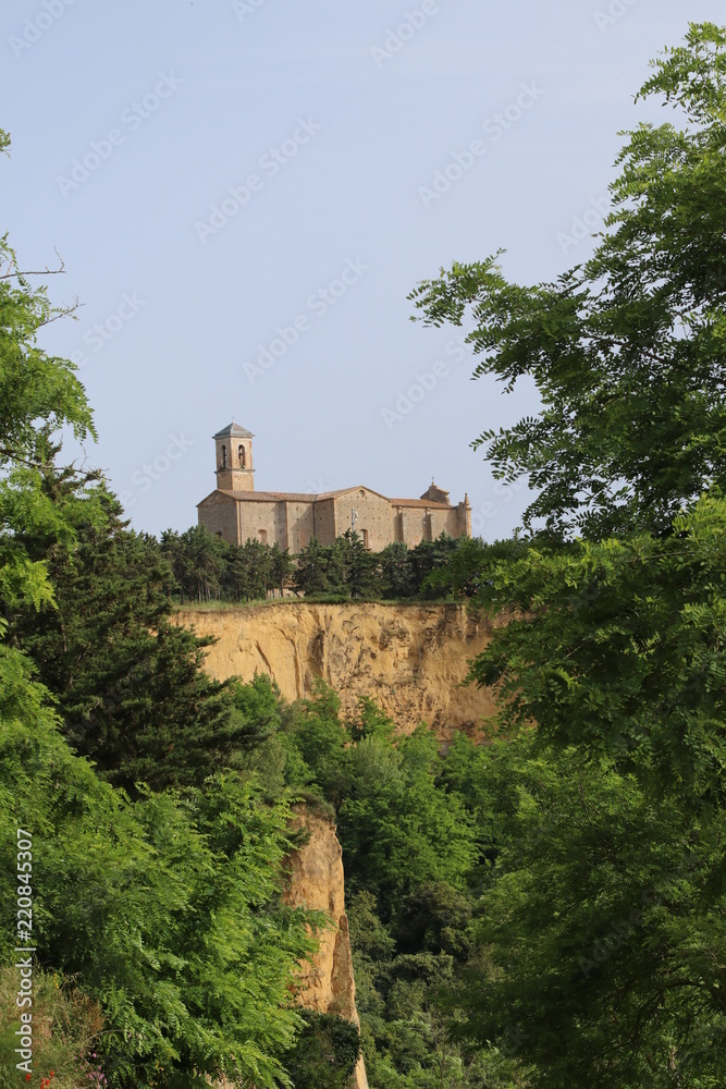 Fototapeta premium Panorama dalle Balze di Volterra