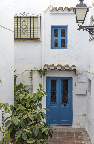 Typical Andalusian Spanish white villages