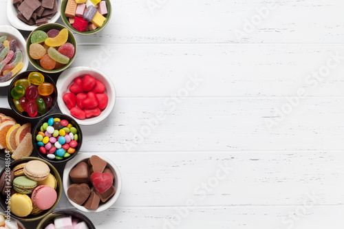 Картината върху платно Colorful sweets