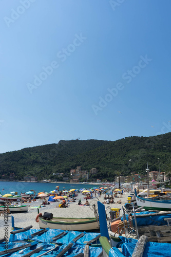 Noli, Liguria - Italy. The beach. June 2018 © Cosca
