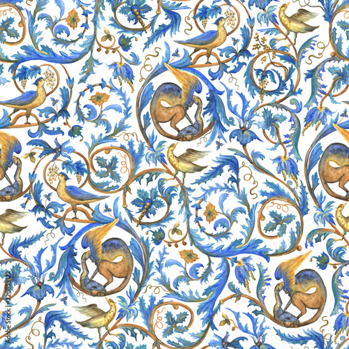 Victorian seamless pattern