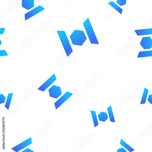 Mixin Cryptocurrency Coin Sign Seamless Pattern