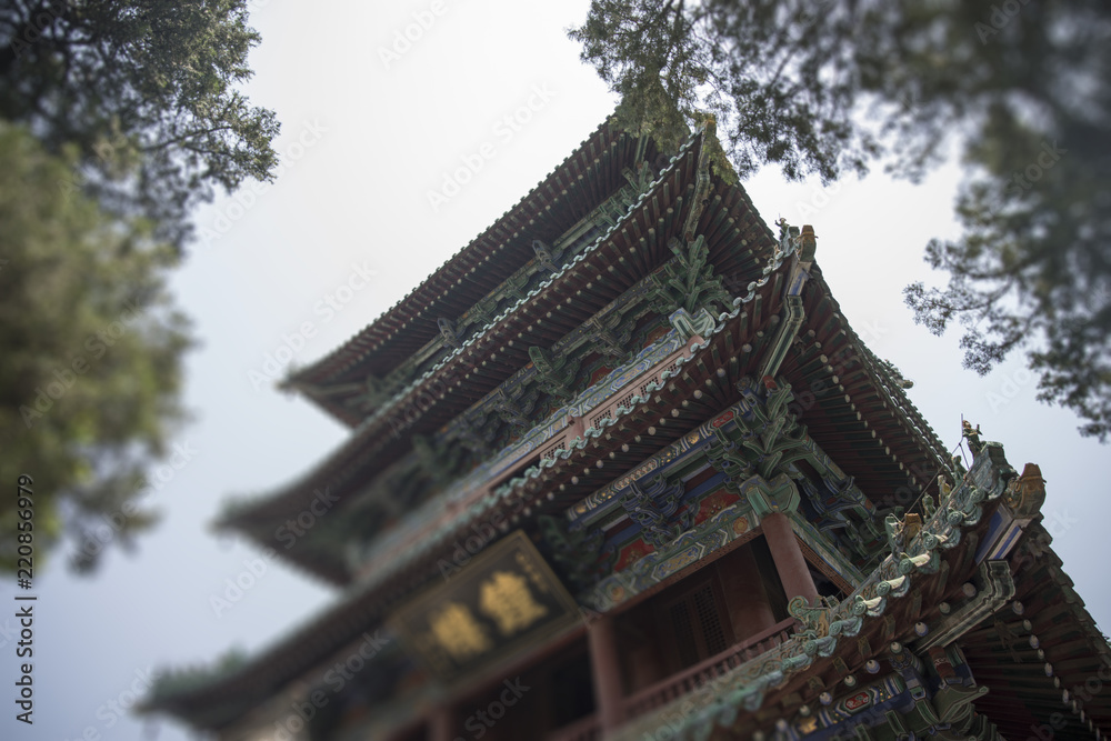 Fototapeta premium Shaolin is a Buddhist monastery in central China.