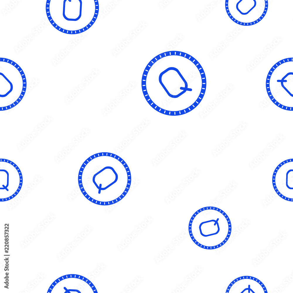Qash Cryptocurrency Coin Sign Seamless Pattern Qash Cryptocurrency Coin Sign Seamless Pattern