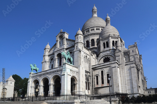 Sacre Coeur church in Paris, France