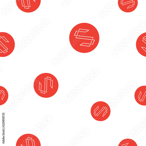 Substratum Cryptocurrency Coin Sign Seamless Pattern
