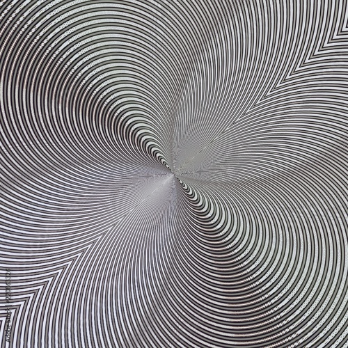 Hypnotic concentric multicolor mosaic pattern kaleidoscope