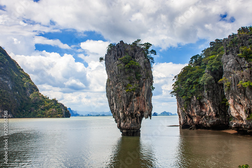 Thailand James Bond stone Island, Phang Nga