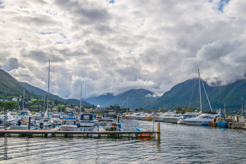 Fototapeta premium Port in Norway