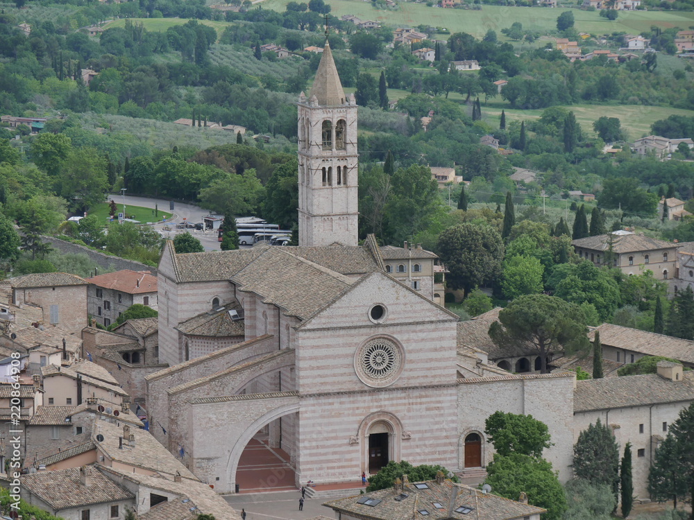 Assisi - basilica Santa Chiara
