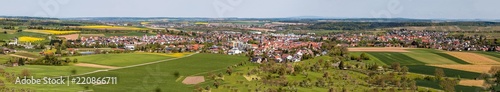 Panorama von Oberderdingen und Flehingen