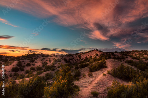 Santa Fe Sunset photo
