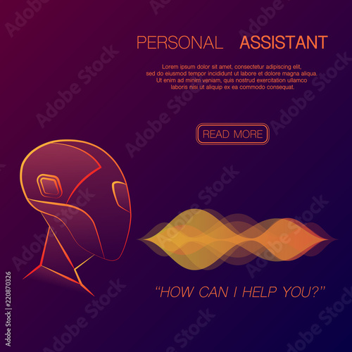 Robot personal assistant background