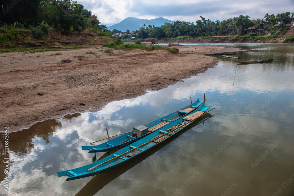 Nam Khan River Canoes in Luang Prabang, Laos