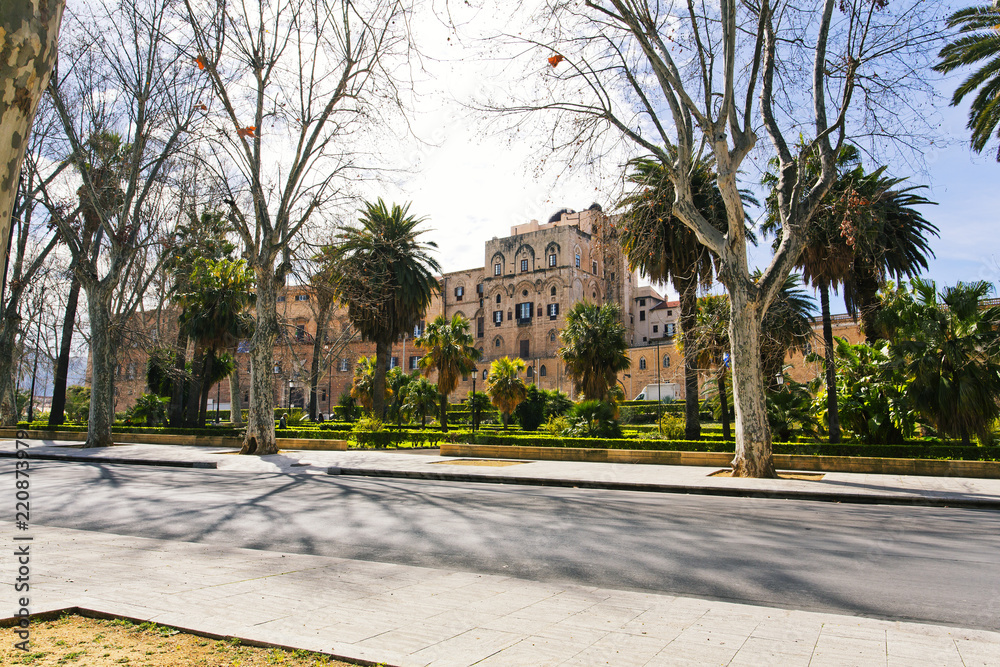 Fototapeta premium Palazzo dei Normanni in Palermo