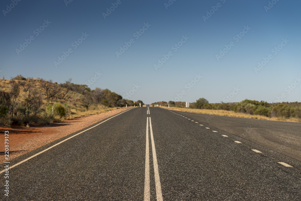Australia Red Centre Roads