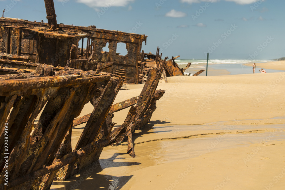 SS Maheno - Shipwreck on Fraser Island Australia