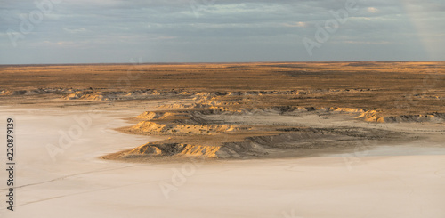 Aerial View of Lake Eyre, Australia (Aerial Photo) 