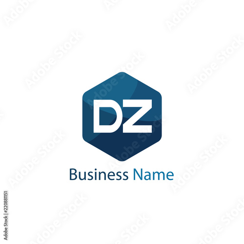 Free Download Initial Letter DZ Logo Template Design - GFXLoad