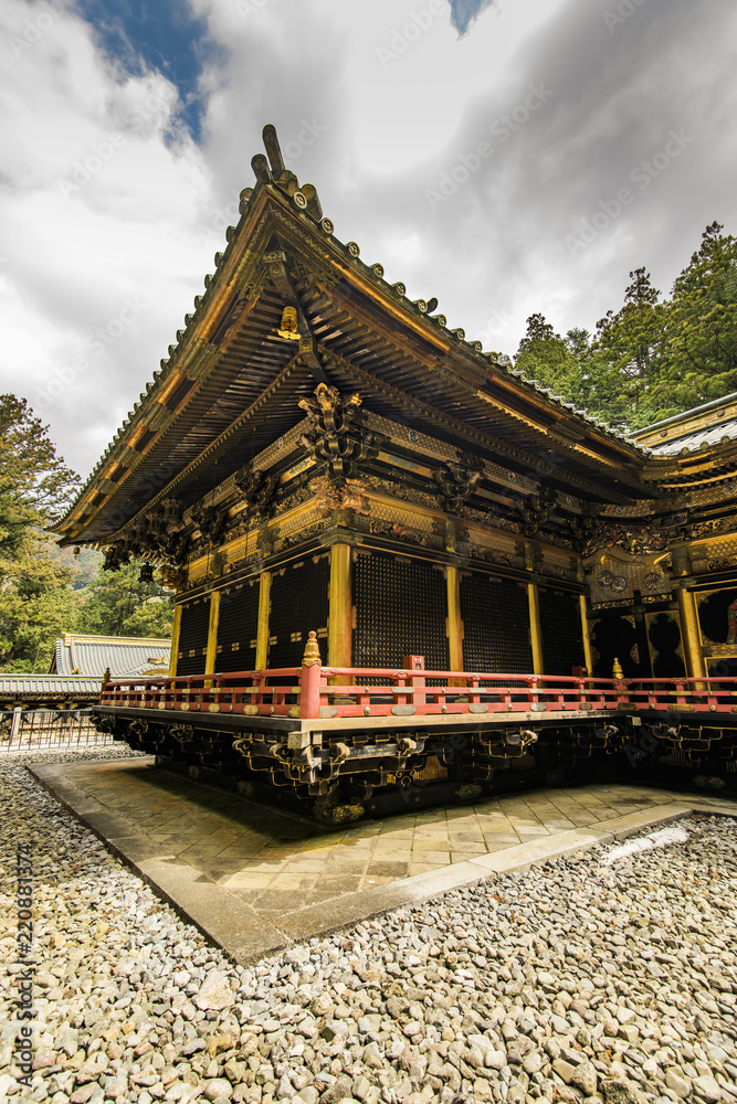 Exterior of Temple in Sannai