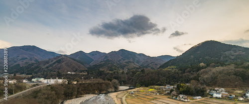 Japanese Countryside  near Saruhashi-machi 