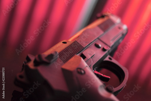 Pistol automatic handgun