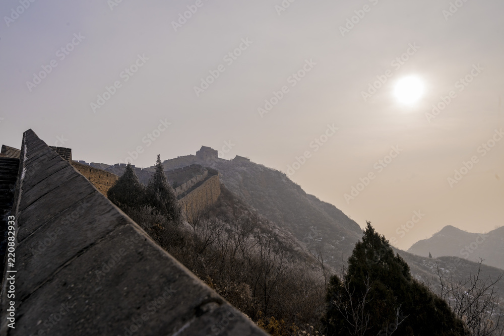 Naklejka premium The Great Wall of China