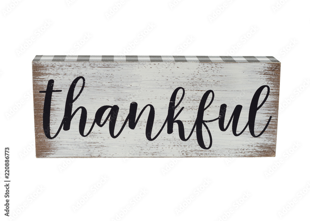 Obraz premium Thankful