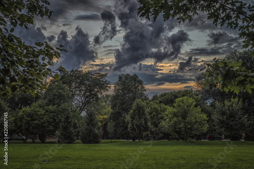 Obraz na płótnie After the Storm w salonie