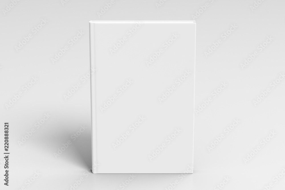 Obraz premium Verical blank book cover mockup