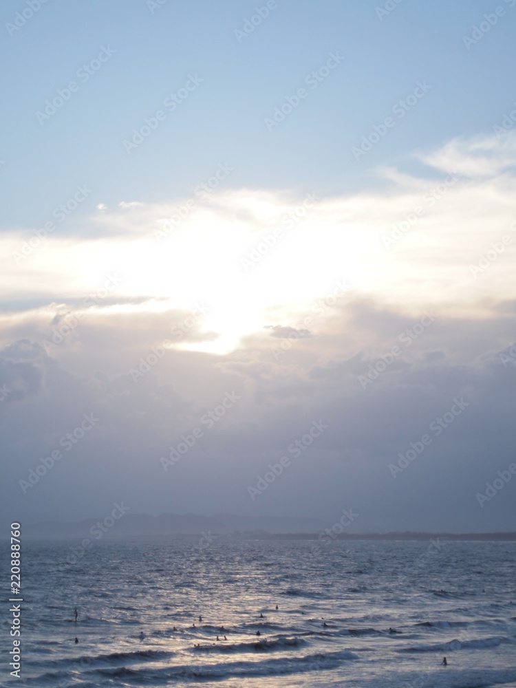 江の島海岸 江の島海岸