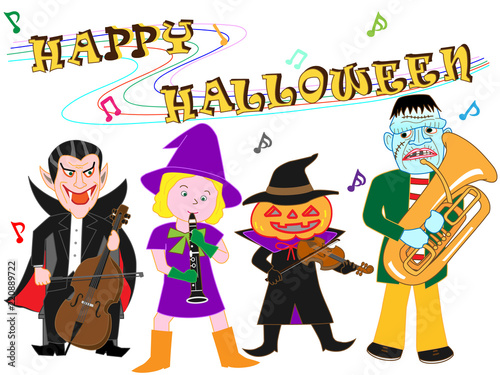 ハロウィンの日のコンサート
