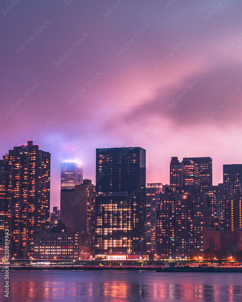NYC Foggy Skyline NYC Foggy Skyline