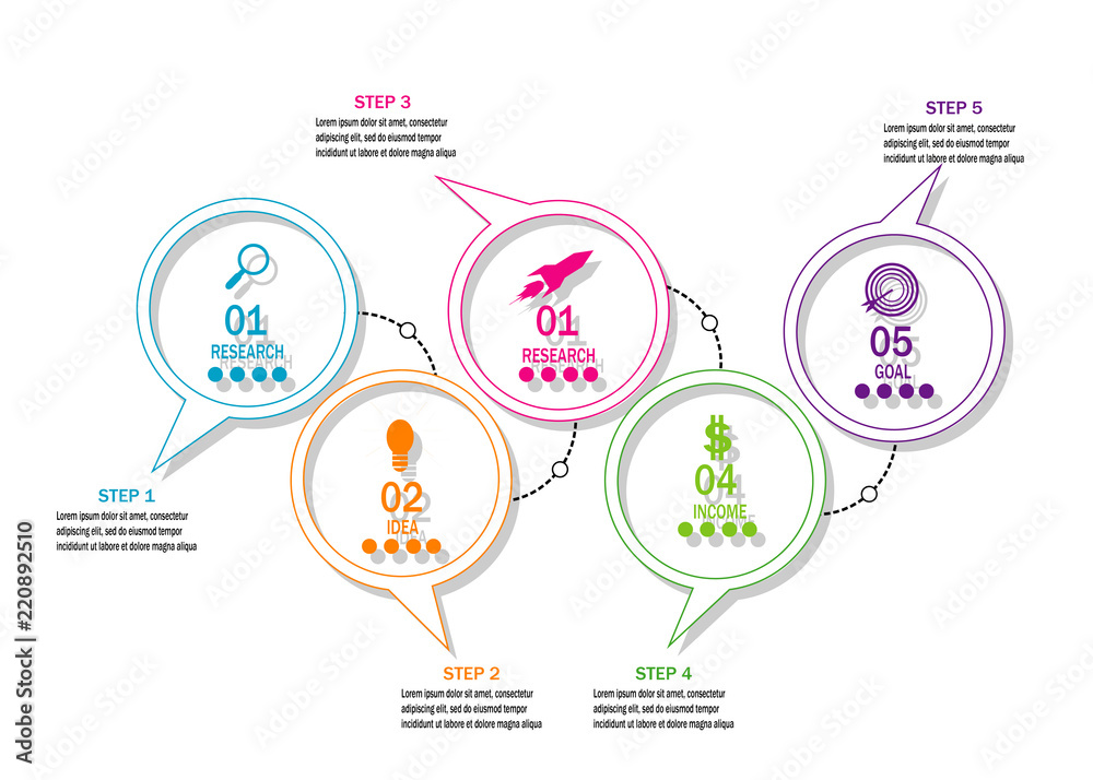 modern infographic element template modern infographic element template