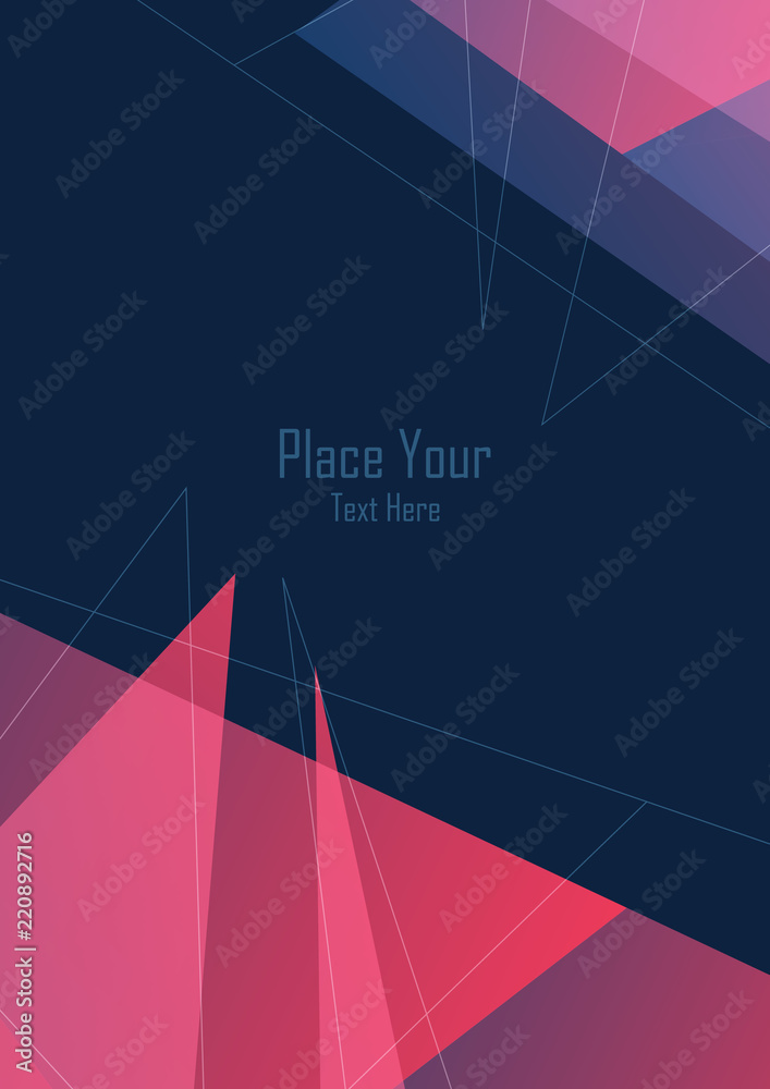 Fototapeta premium vector modern cover template