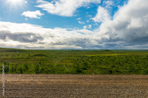 The Arctic As Seen From The Mackenzie Valley Highway From Inuvik to Tuktoyaktuk photo