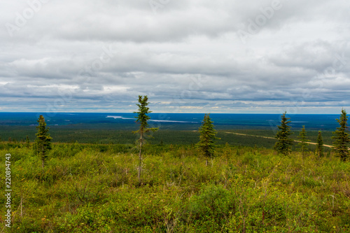 The Mackenzie River Delta, Northwest Territories, Canada photo