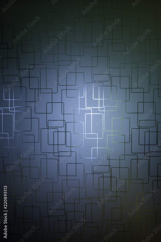 Fototapeta premium convoluted squared pattern