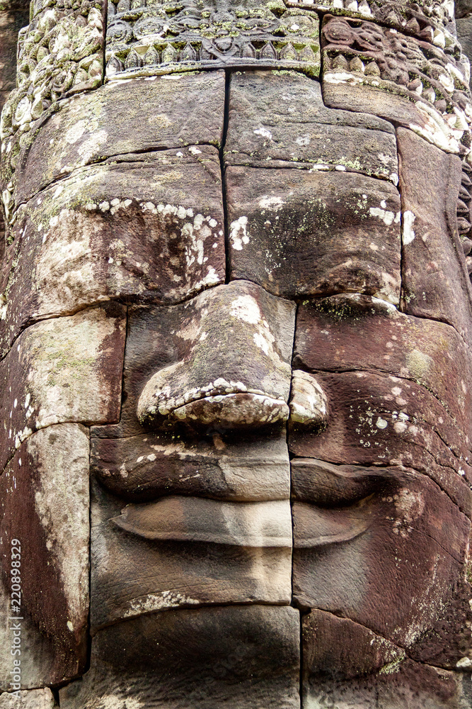 Face of stone statue (2) Face of stone statue (2)