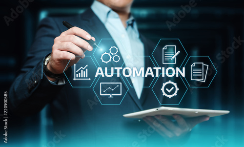 Automation Software Technology Process System Business concept