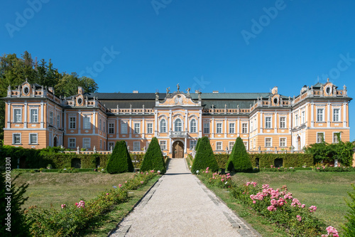 Chateau Nove Hrady. Chateau complex is being called Small Schonbrunn or Czech Versailles. Czech Republic