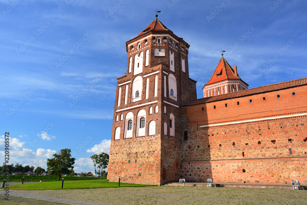 Mir castle in Belarus, Europe