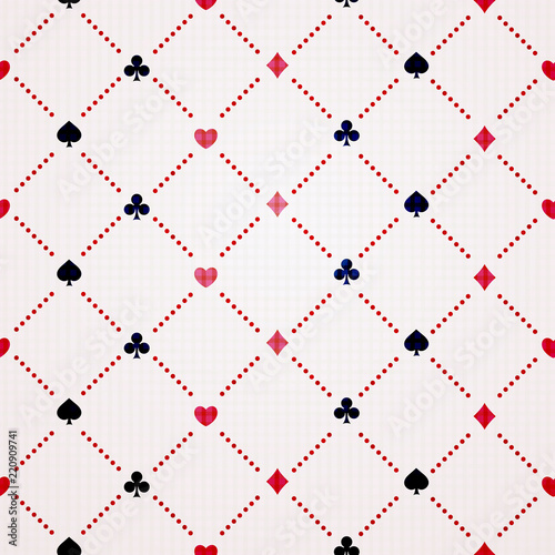 Seamless background with suits.