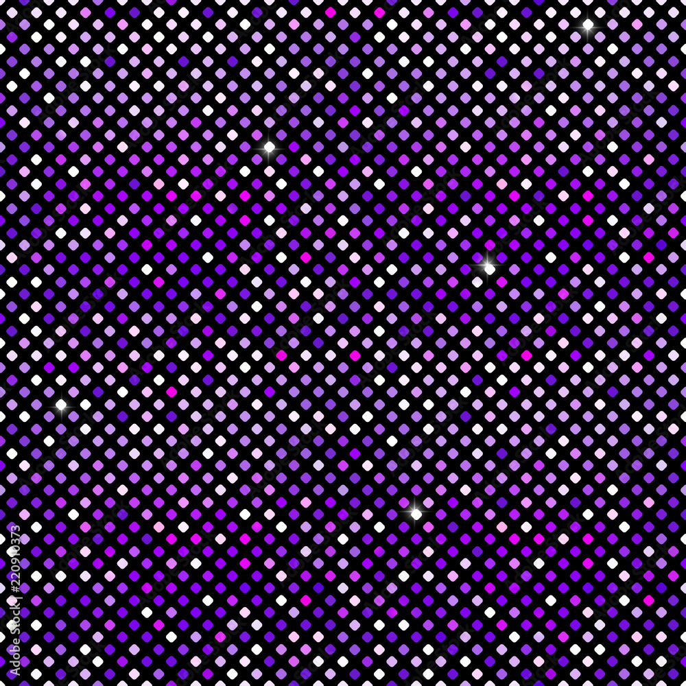 Seamless pattern with purple glitter ellements Seamless pattern with purple glitter ellements