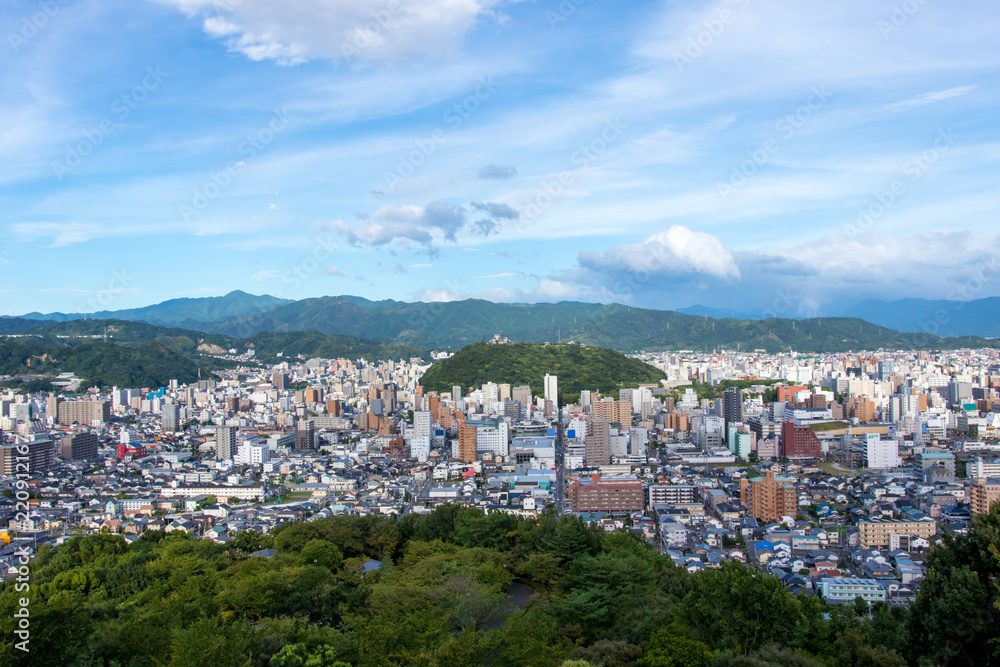 松山市の眺望