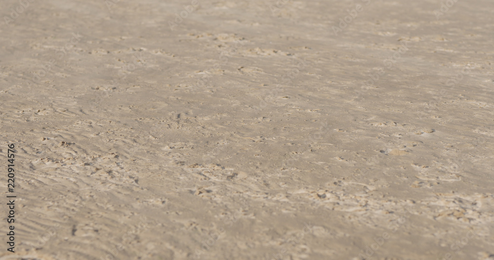 wind blows sand on a beach at midday wind blows sand on a beach at midday