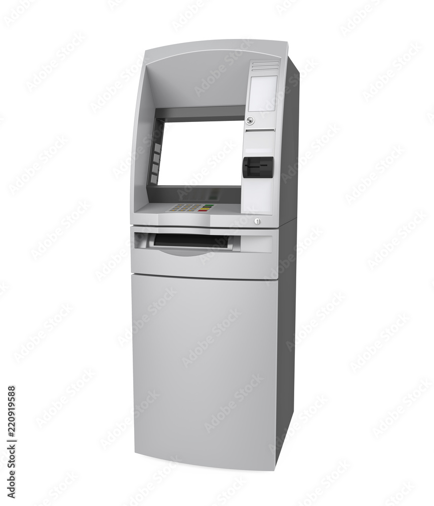 Automated Teller Machine Isolated Automated Teller Machine Isolated