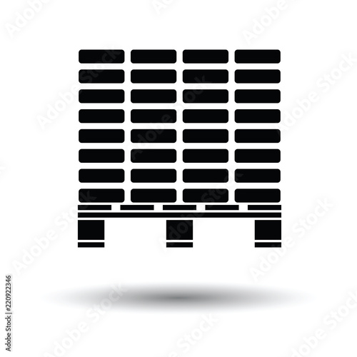 Icon of construction pallet