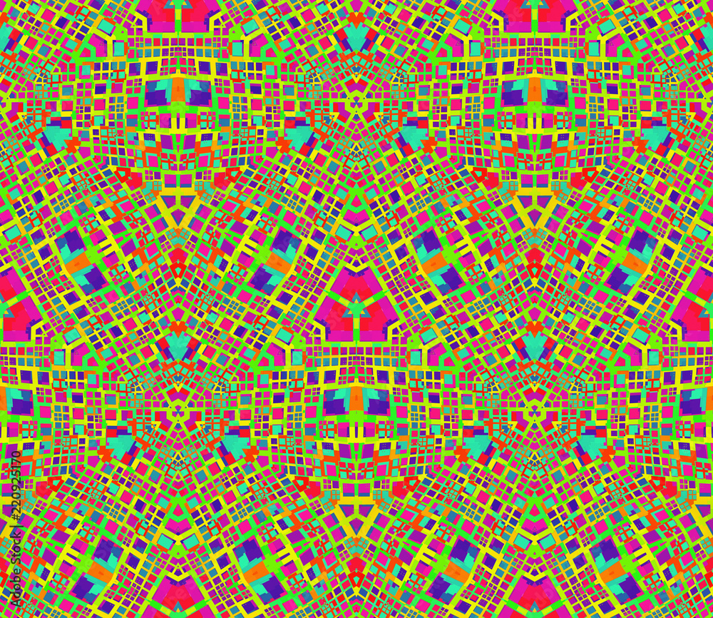 Obraz premium Abstract seamless color pattern