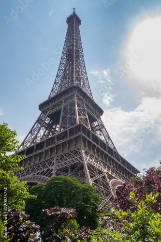 Eiffelturm Paris Europa Stahlbau